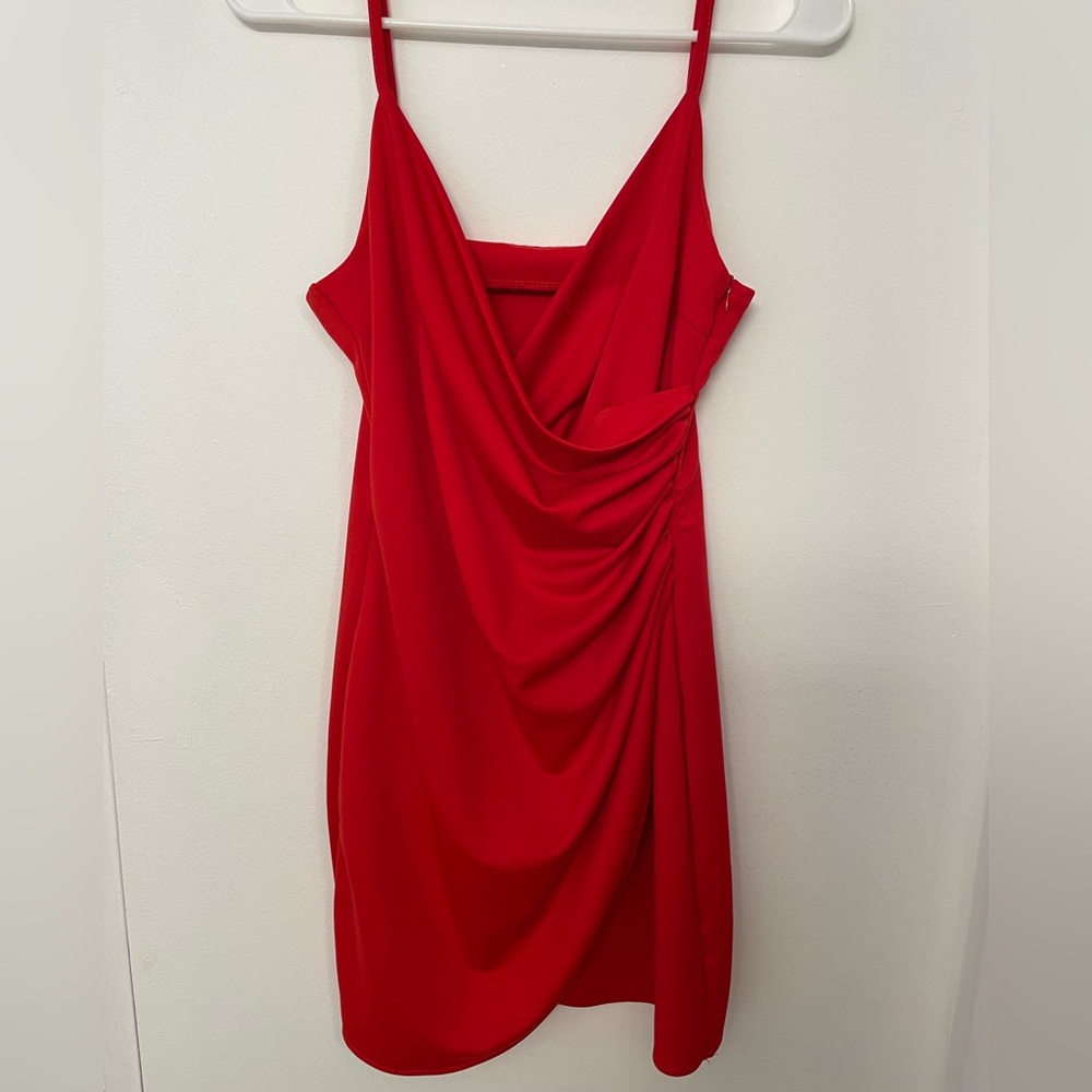 SHEIN red mini dress (SMALL)